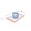 UFI Filters Air Filter 30.463.00