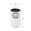 UFI Filters Air Filter 27.629.00