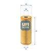UFI Filters Oil Filter 25.011.00