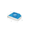 UFI Filters Cabin Air Filter 34.222.00