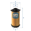 UFI Filters Oil Filter 25.149.00