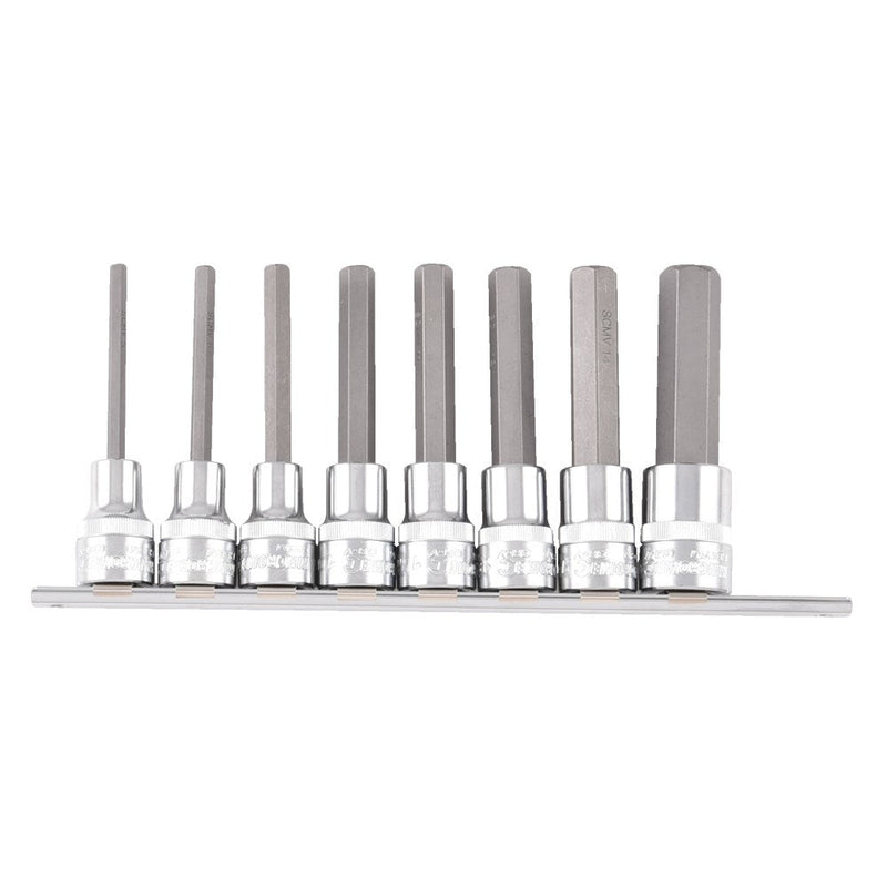 Kincrome Hex Socket Set 1/2 Dve Imp 8Pc K2137