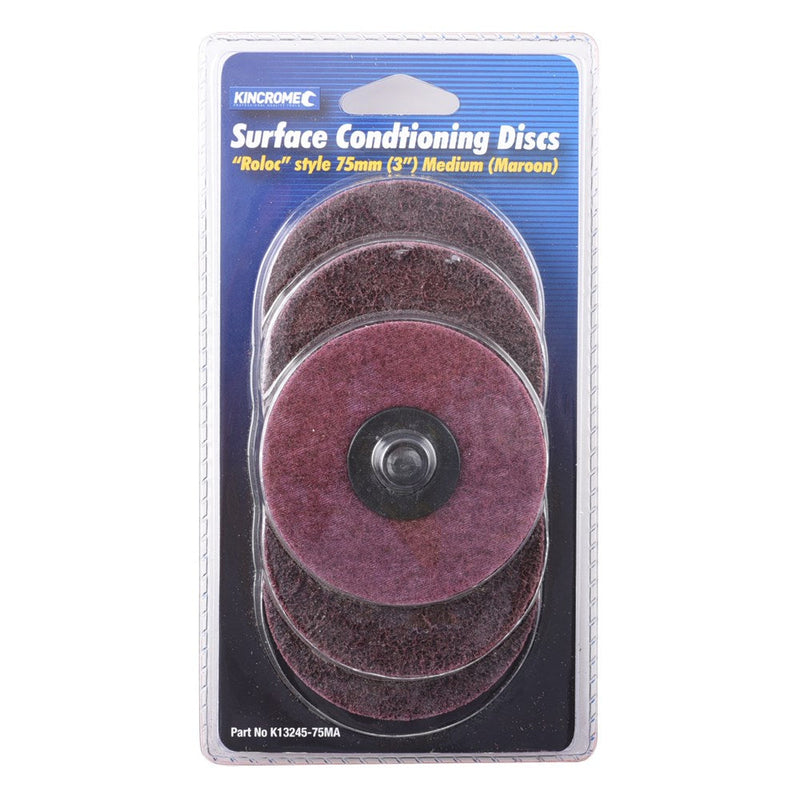 Kincrome Style Sand Disc 75Mm 60 Grit 5Pc K13245-75MA
