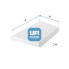 UFI Filters Cabin Air Filter 53.094.00