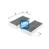 UFI Filters Cabin Air Filter 54.279.00