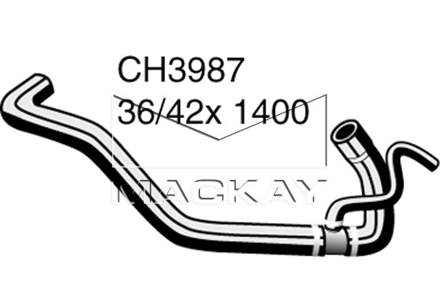 Mackay Bottom Radiator Hose CH3987