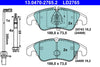 ATE Ceramic Brake Pad Set Front 13.0470-2765.2