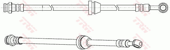 TRW Brake Hose PHD947
