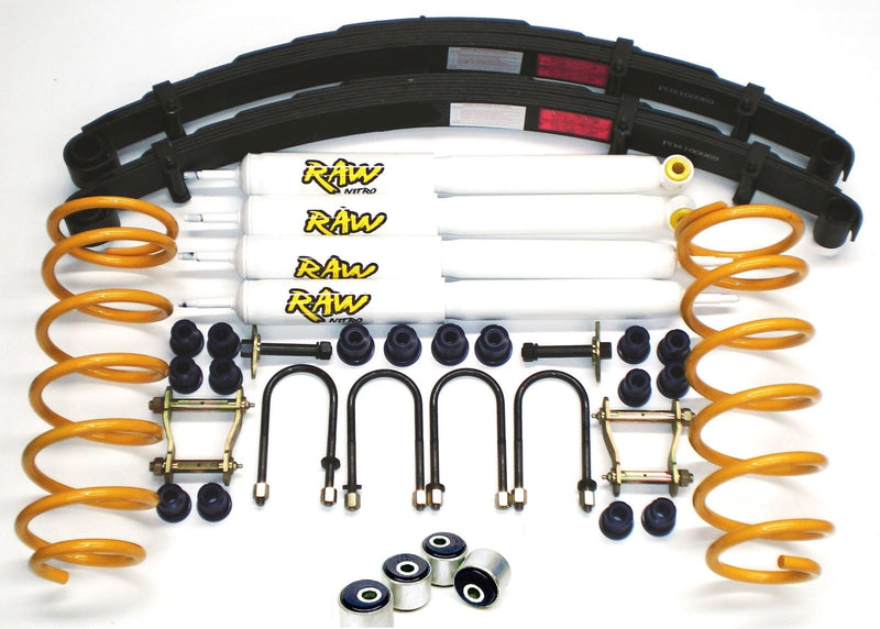 RAW 4x4 2 Inch 50mm RAW Nitro 4x4 Lift Kit to suit Nissan