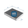 UFI Filters Cabin Air Filter 54.284.00