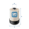 UFI Filters Fuel Filter 26.114.00