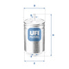 UFI Filters Fuel Filter 31.583.00