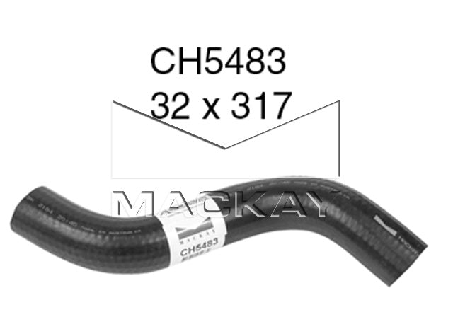 Mackay Top Radiator Hose CH5483