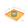 UFI Filters Air Filter 30.711.00
