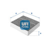 UFI Filters Cabin Air Filter 54.144.00