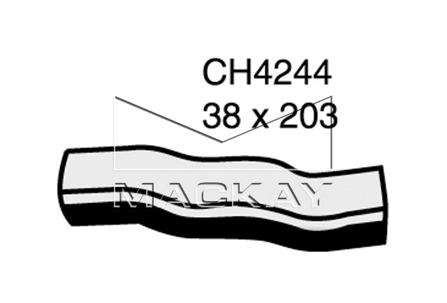 Mackay Bypass Heater Hose CH4244