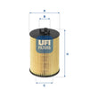 UFI Filters Oil Filter 25.063.00