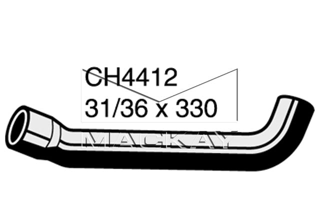 Mackay Top Radiator Hose CH4412
