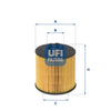 UFI Filters Oil Filter 25.047.00