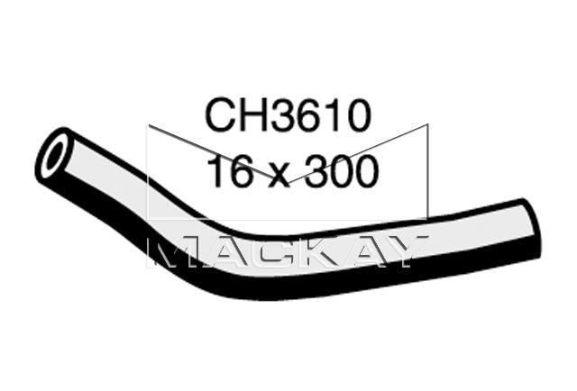 Mackay Heater Hose CH3610