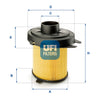 UFI Filters Air Filter 27.845.02