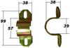 SuperPro Swaybar Bush Kit 24mm SPF0642-24BK