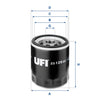 UFI Filters Oil Filter 23.129.02