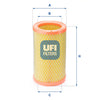 UFI Filters Air Filter 27.824.00