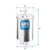 UFI Filters Fuel Filter 31.718.00