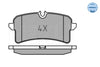 Meyle Brake Pad Set 025 246 4317