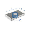 UFI Filters Cabin Air Filter 54.155.00