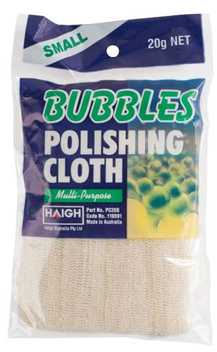 Bubbles Polish Cloth 20 Gram PC20G
