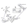 SuperPro Rear Control Arm Lower-Outer Bush Kit Fits VW