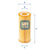 UFI Filters Oil Filter 25.080.00