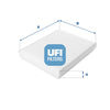 UFI Filters Cabin Air Filter 53.040.00