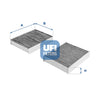UFI Filters Cabin Air Filter 54.104.00