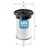 UFI Filters Fuel Filter 26.076.01