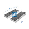UFI Filters Cabin Air Filter 54.172.00