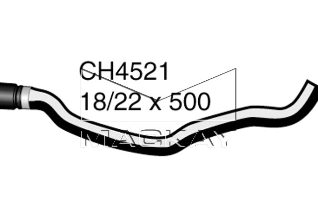 Mackay Heater Hose CH4521