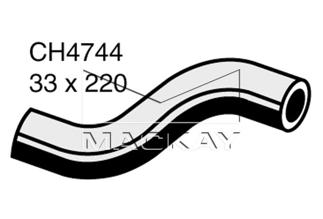 Mackay Top Radiator Hose CH4744