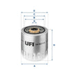 UFI Filters Fuel Filter 24.321.00