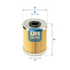 UFI Filters Fuel Filter 26.695.00