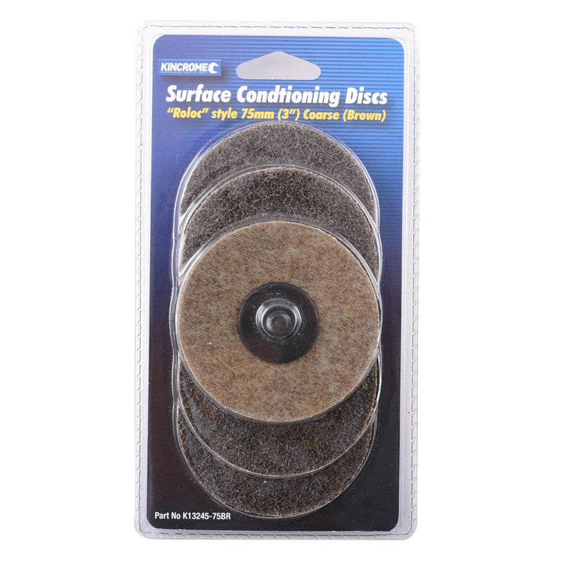 Kincrome Style Sand Disc 75Mm 36 Grit 5Pc K13245-75BR