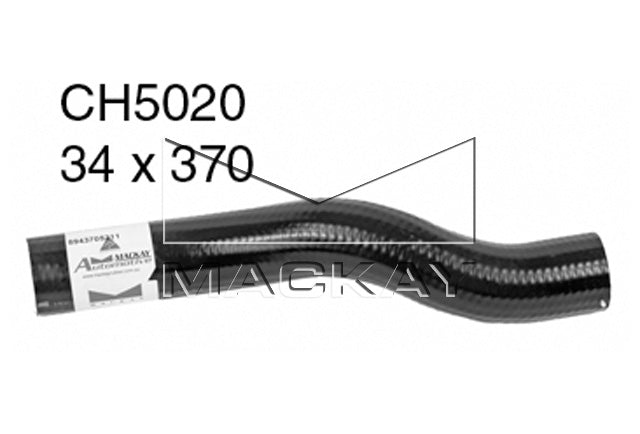 Mackay Top Radiator Hose CH5020