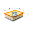 UFI Filters Air Filter 30.542.00