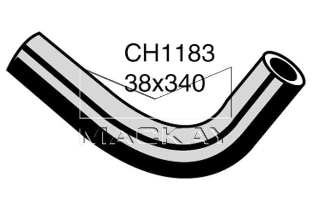 Mackay Bottom Radiator Hose CH1183