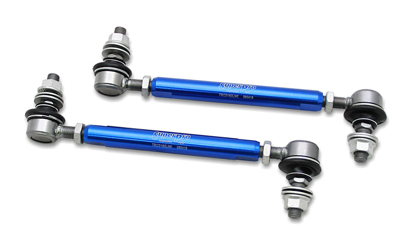 SuperPro Swaybar Link Front Kit HD Adjustable Fits Bmw