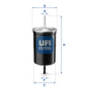 UFI Filters Fuel Filter 31.747.00
