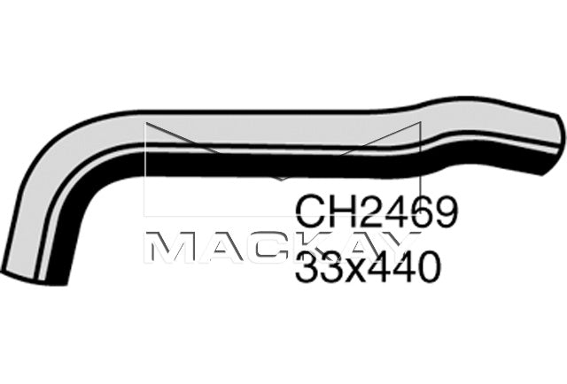 Mackay Bottom Radiator Hose CH2469