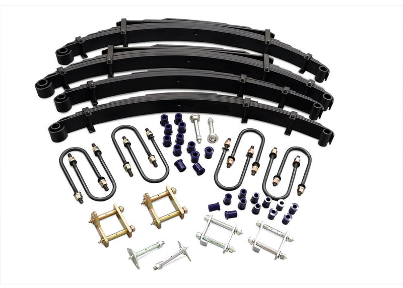 Formula 4x4 Leaf Spring Kit - approx. 50mm Lift at 65kg